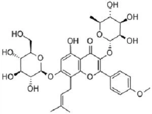 Icariin Structural Formula