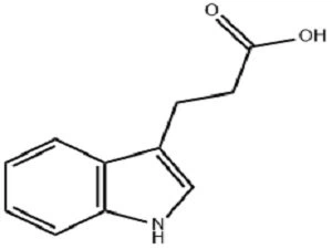 product-1-1 3-Indolepropionic Acid Molecular formula.jpg